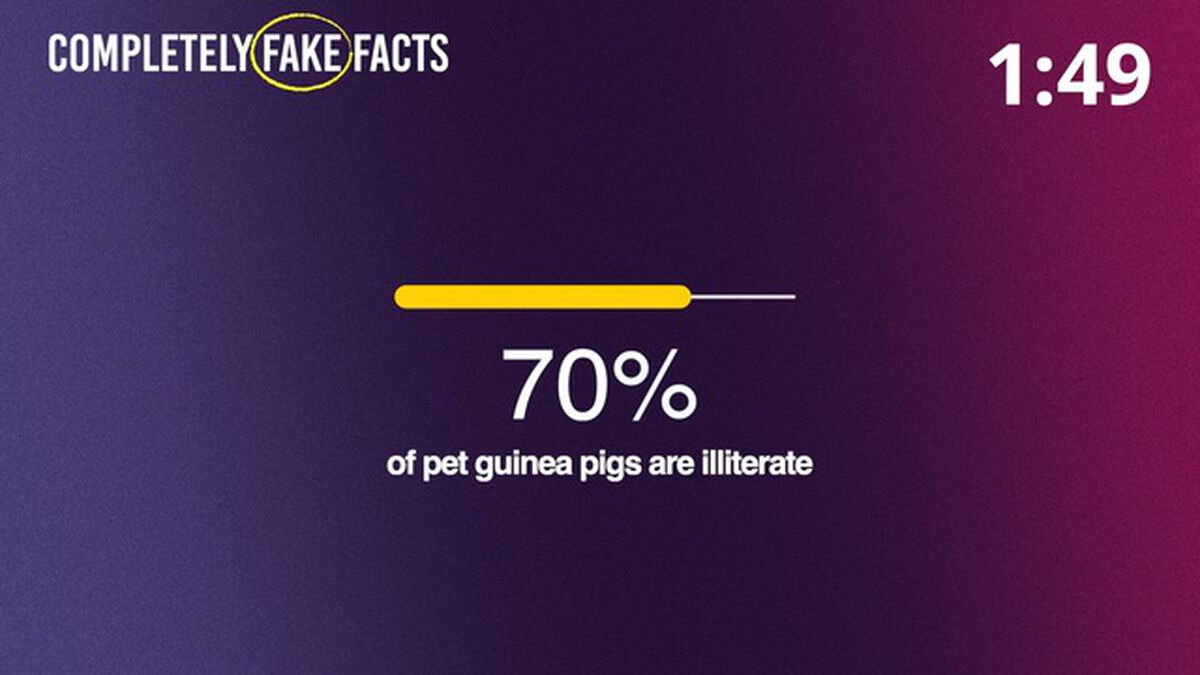 Completely Fake Facts Countdown image number null